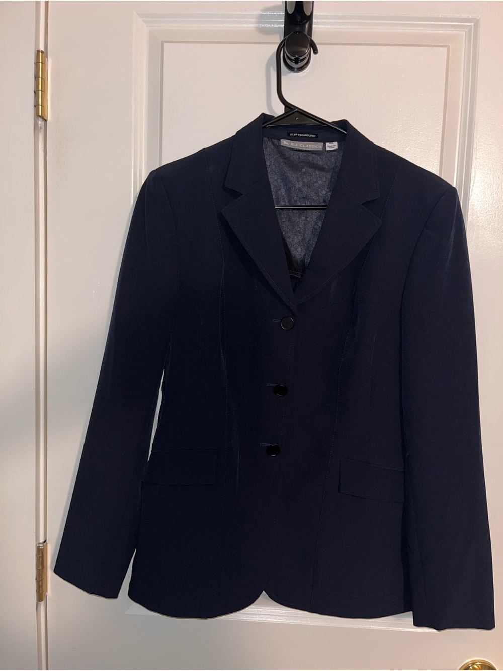 RJ Classics Women’s Skylar 37.5 Grey Lapel Show Coat